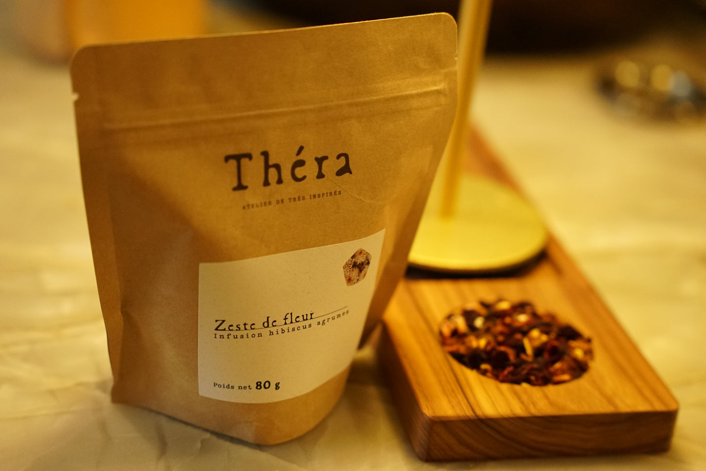 Infusion Hibiscus Agrumes - Zeste de Fleur