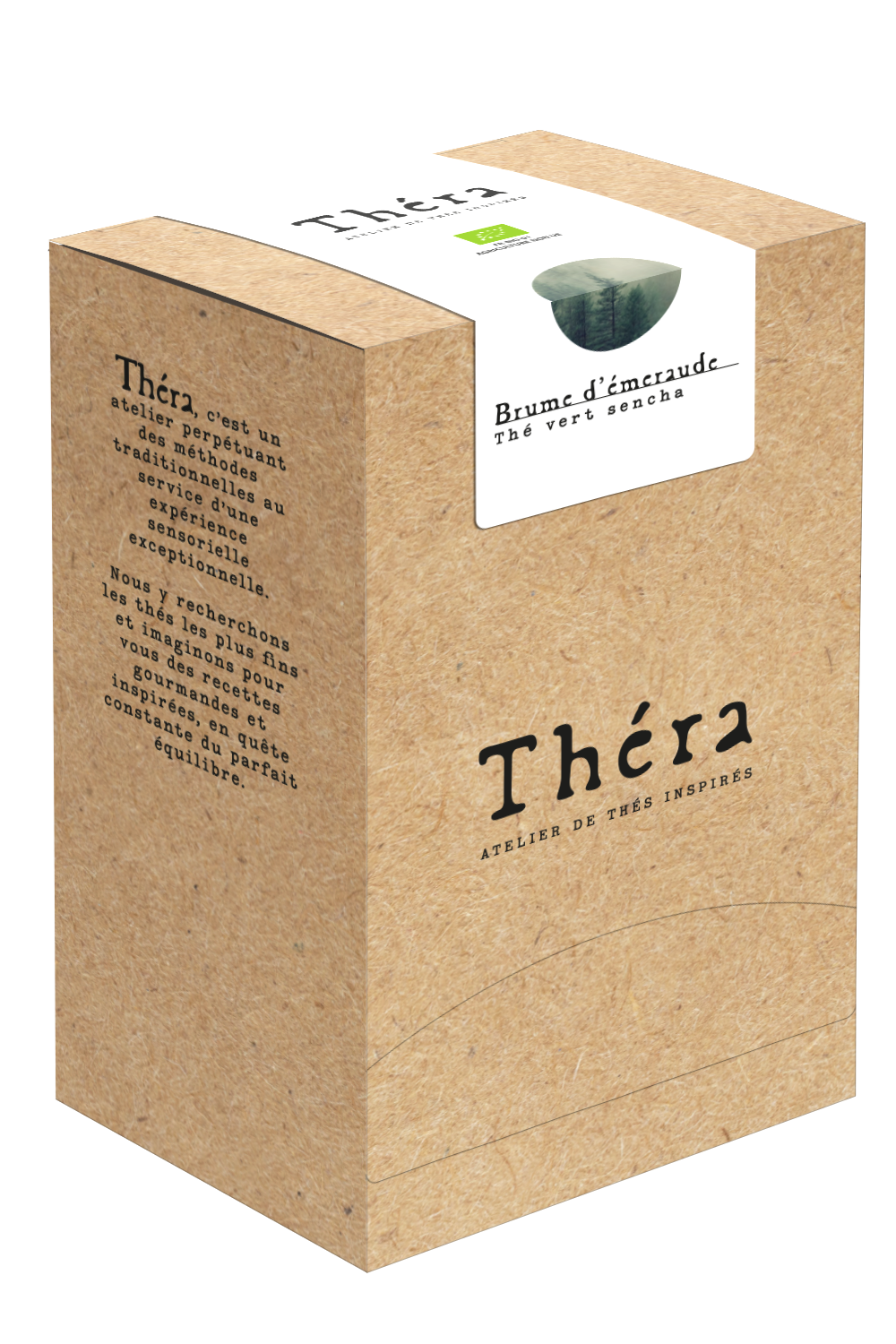Infusettes - Thé vert Sencha nature - Brume d'émeraude - Bio