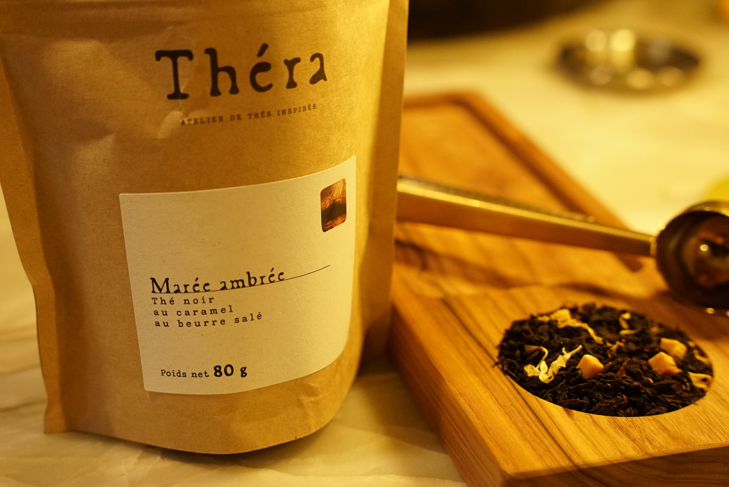 Thé Noir Caramel Beurre Salé - Marée Ambrée