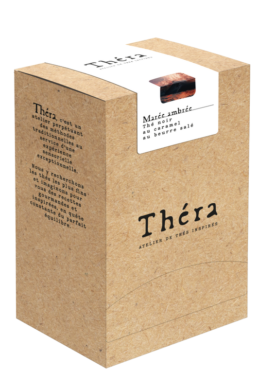 Thé Noir Caramel Beurre Salé - Marée Ambrée - Infusettes - Théra