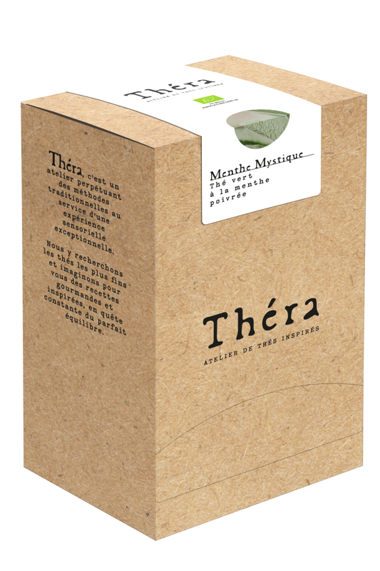 Thé Vert à la Menthe - Menthe Mystique - Infusettes - Théra