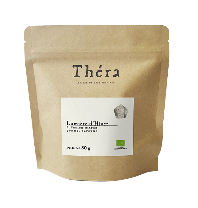 Infusion Citron Pomme Curcuma - Lumière d'Hiver - Bio