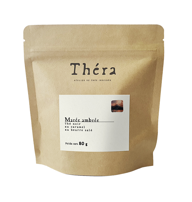 Thé Noir Caramel Beurre Salé - Marée Ambrée
